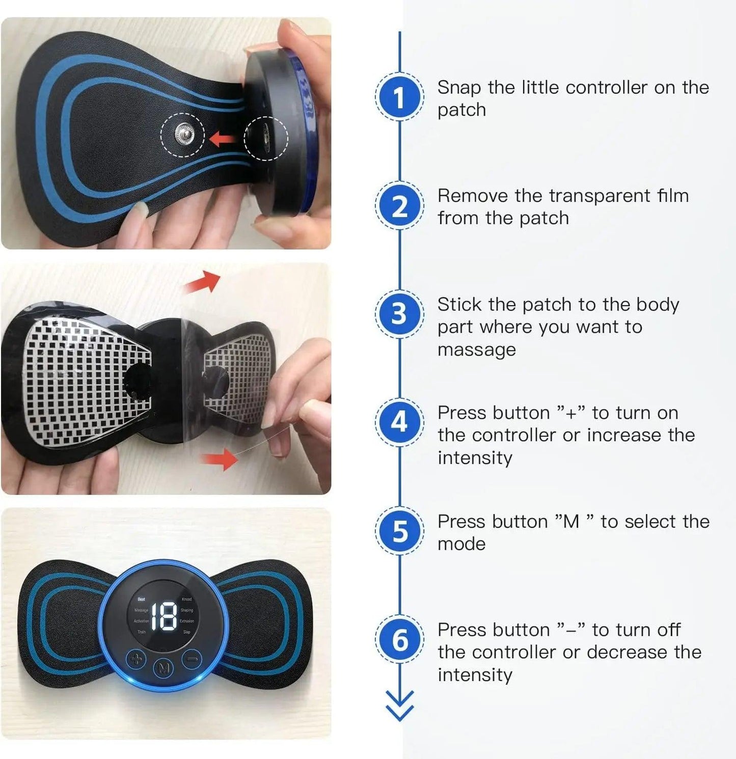 Wireless Portable Neck Massager