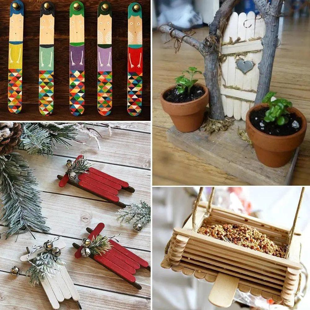 Wooden Ice-Cream Sticks Small