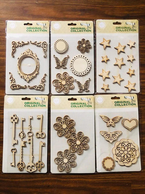 Wooden Stickers for crafting