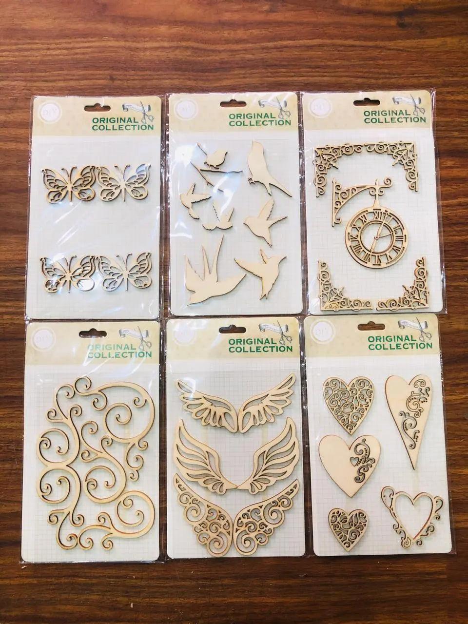 Wooden Stickers for crafting