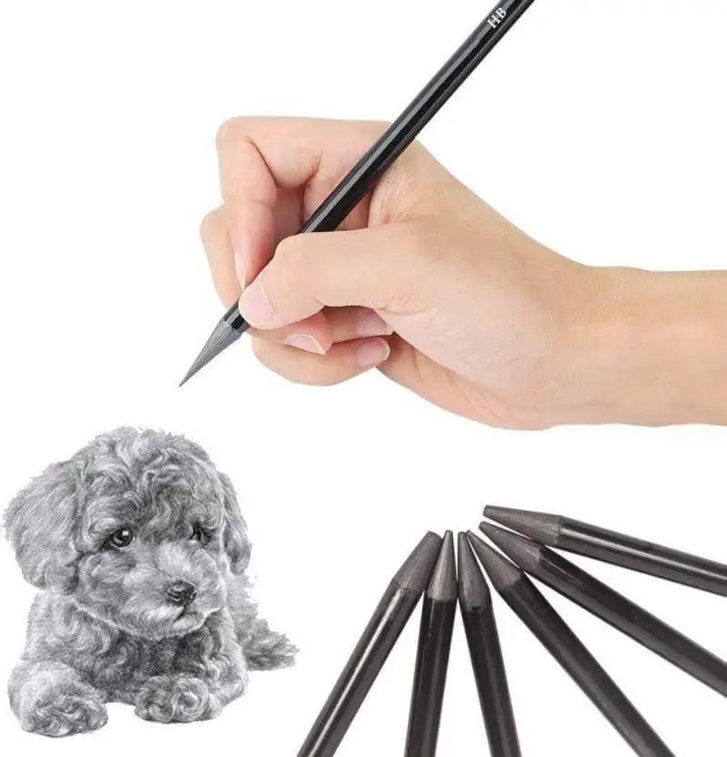 Woodless 6 Graphite HB 2B 4B 6B 8B 2H Pencil