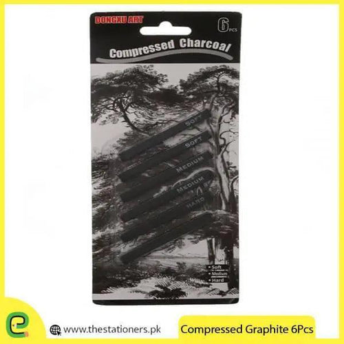 Worison Art Compressed Charcoal (6Pcs)