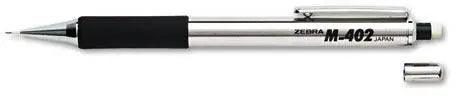 Zebra's M-402 Stainless Steel Mechanical Pencil 0.5mm