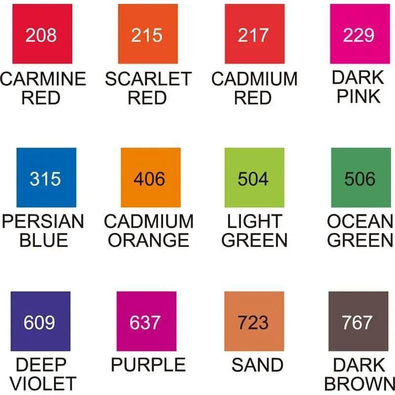 ZIG Kurecolor KC-3000N/12B2 Brilliant colours