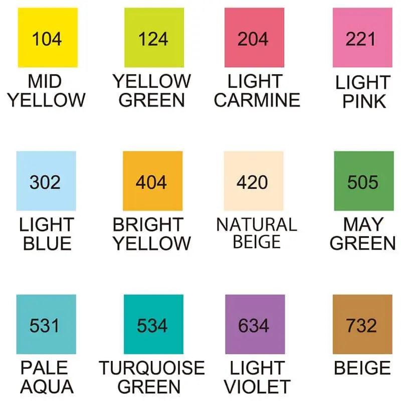 ZIG Kurecolor KC-3000N/12B3 Natural colours