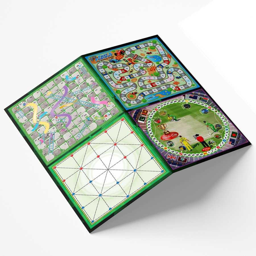 5 in 1 Extra Large Wooden Board - 24" x 24"