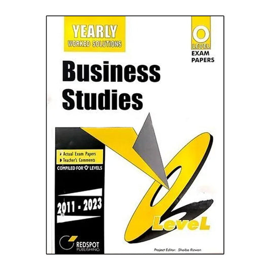 O Level Business Studies Yearly Solutions 2024 Edition