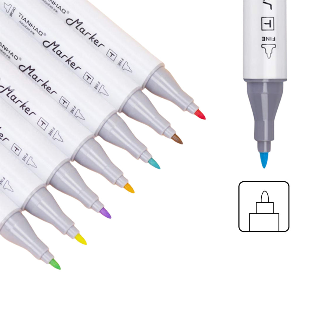 Tianhad Dual Tip Alcohol Based Marker