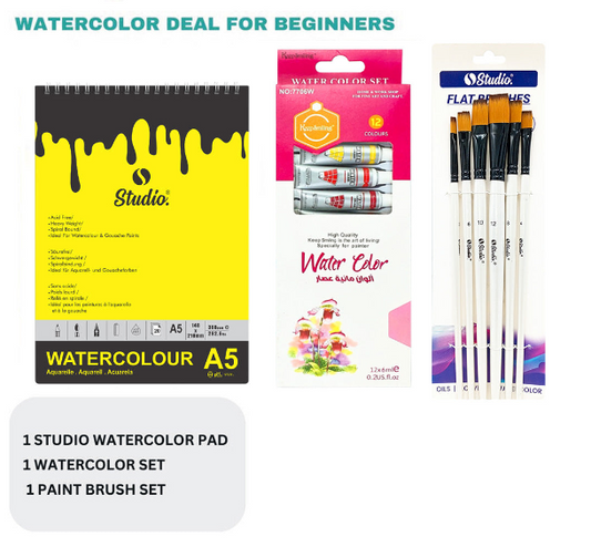 WATERCOLOR DEAL FOR BEGINNERS