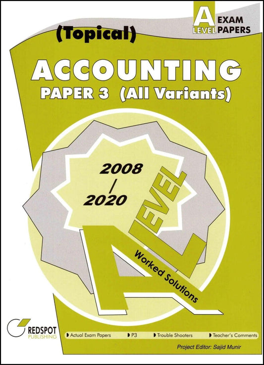 A Level Accounting P3 (Topical)