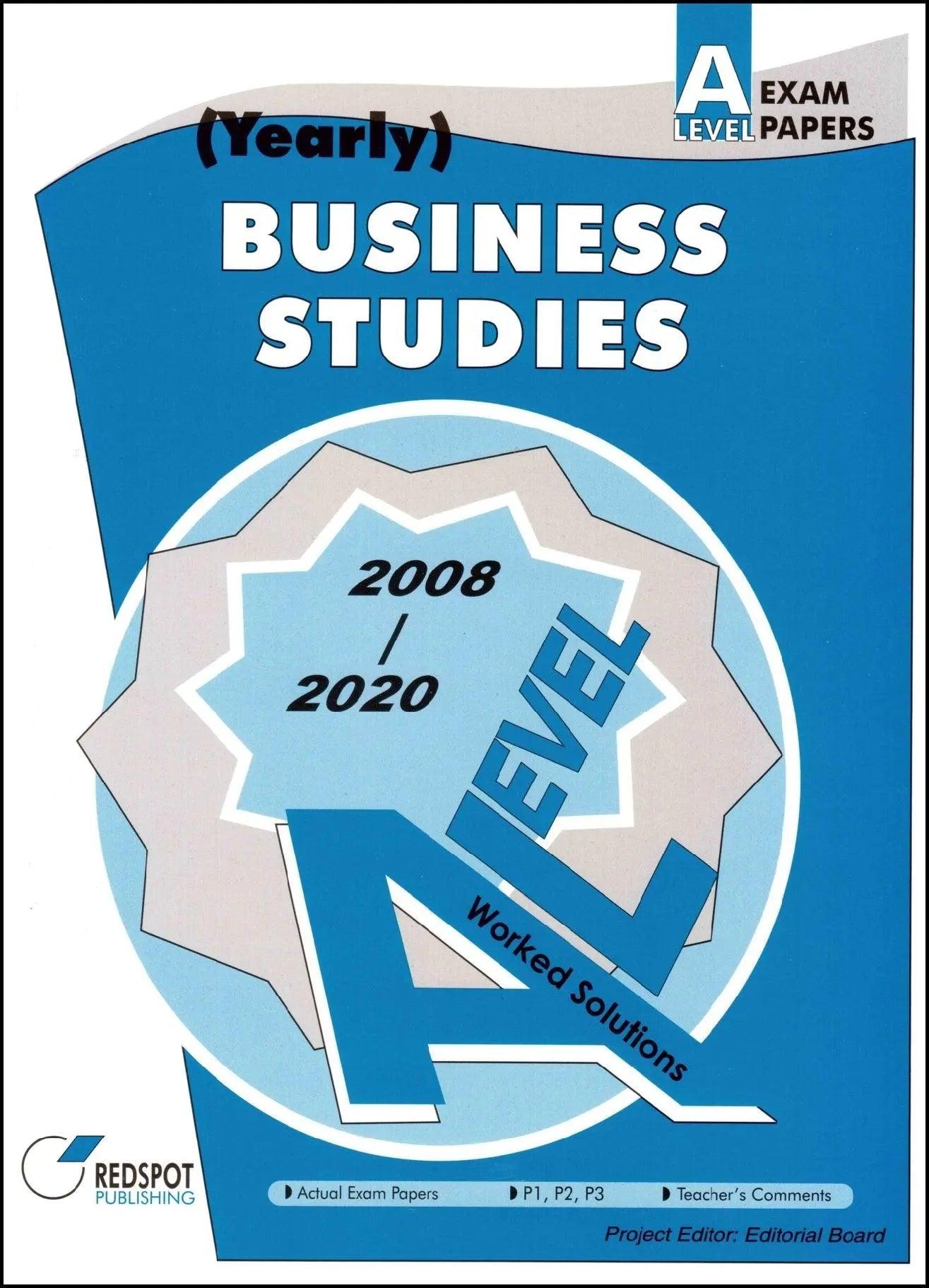 A Level Business Studies (Yearly)