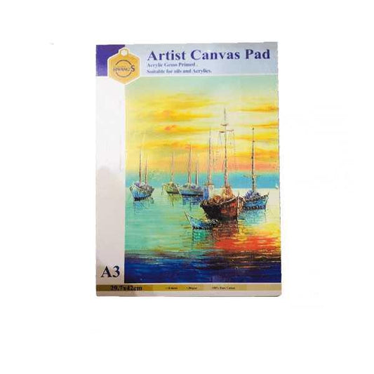 A3 Keep Smiling Canvas Pad 10 Sheet 280 Gsm For Artist