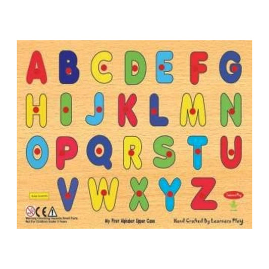 ABC Wood Learning Plates - Kids Learning Toys - Any Design