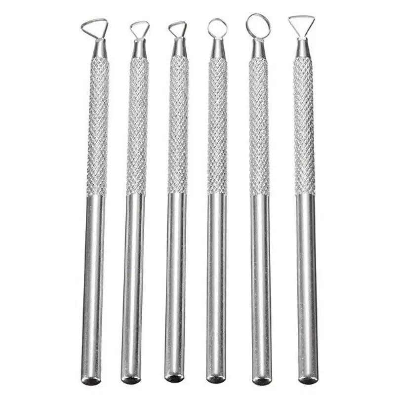 Aluminum Pottery Clay Carving Cutter Ceramic Sculpting Hand Tool Set