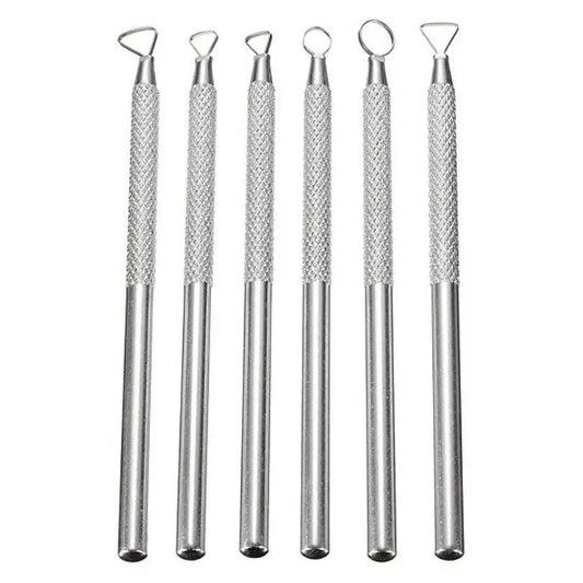 Aluminum Pottery Clay Carving Cutter Ceramic Sculpting Hand Tool Set