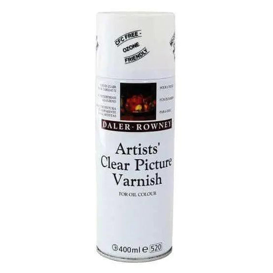 Artist Clear Picture Gloss Varnish Aerosol 400ml Spray