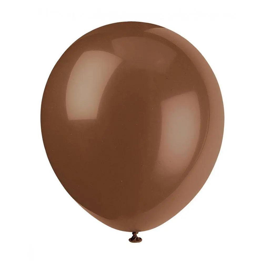 Birthday Parties Simple Balloon Brown - 100 Pcs (B-13)
