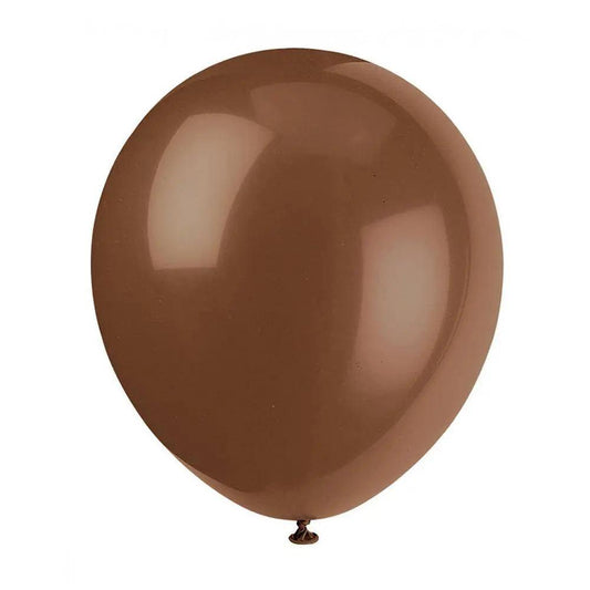 Birthday Parties Simple Balloon Brown - 100 Pcs (B-13)