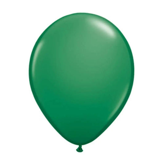 Birthday Parties Simple Balloon Green - 100 Pcs (B-10)