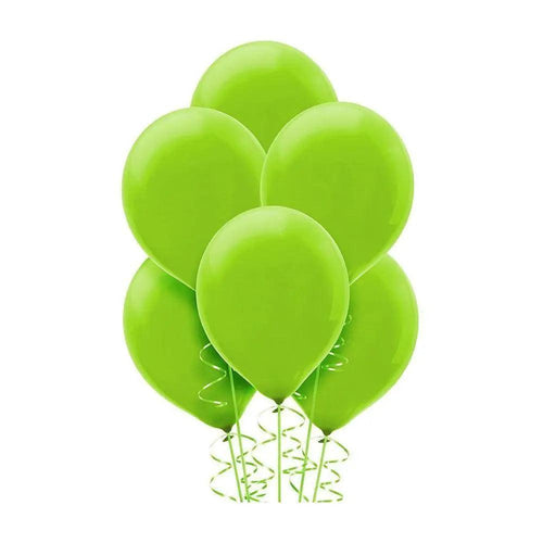 Birthday Parties Simple Balloon Light Green - 100 Pcs (B-11)