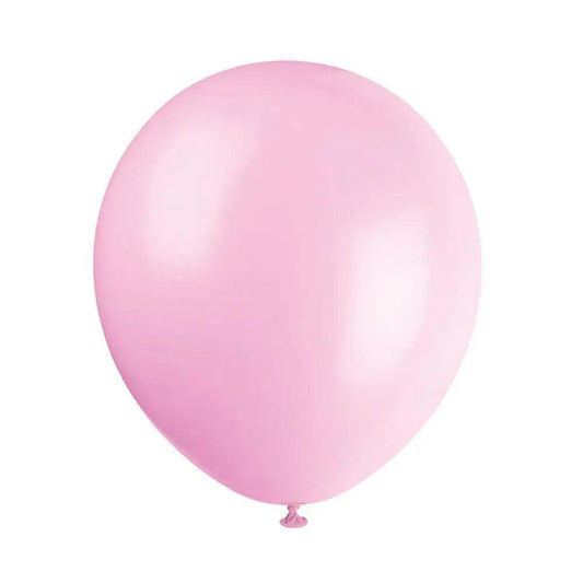 Birthday Parties Simple Balloon Pink - 100 Pcs (B-09)