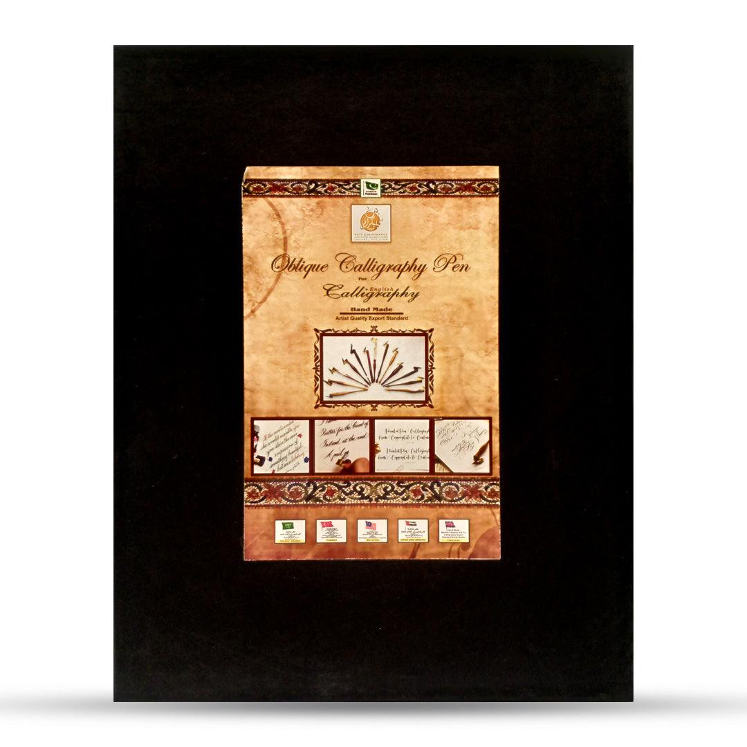 Calligraphy Pen Kit Oblique Holder 4 Nibs