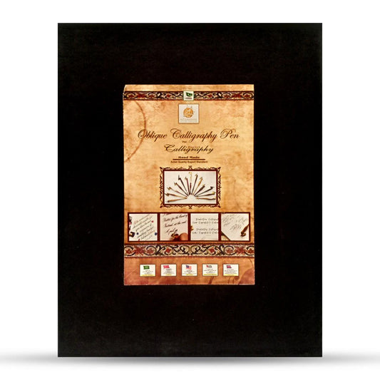 Calligraphy Pen Kit Oblique Holder 4 Nibs