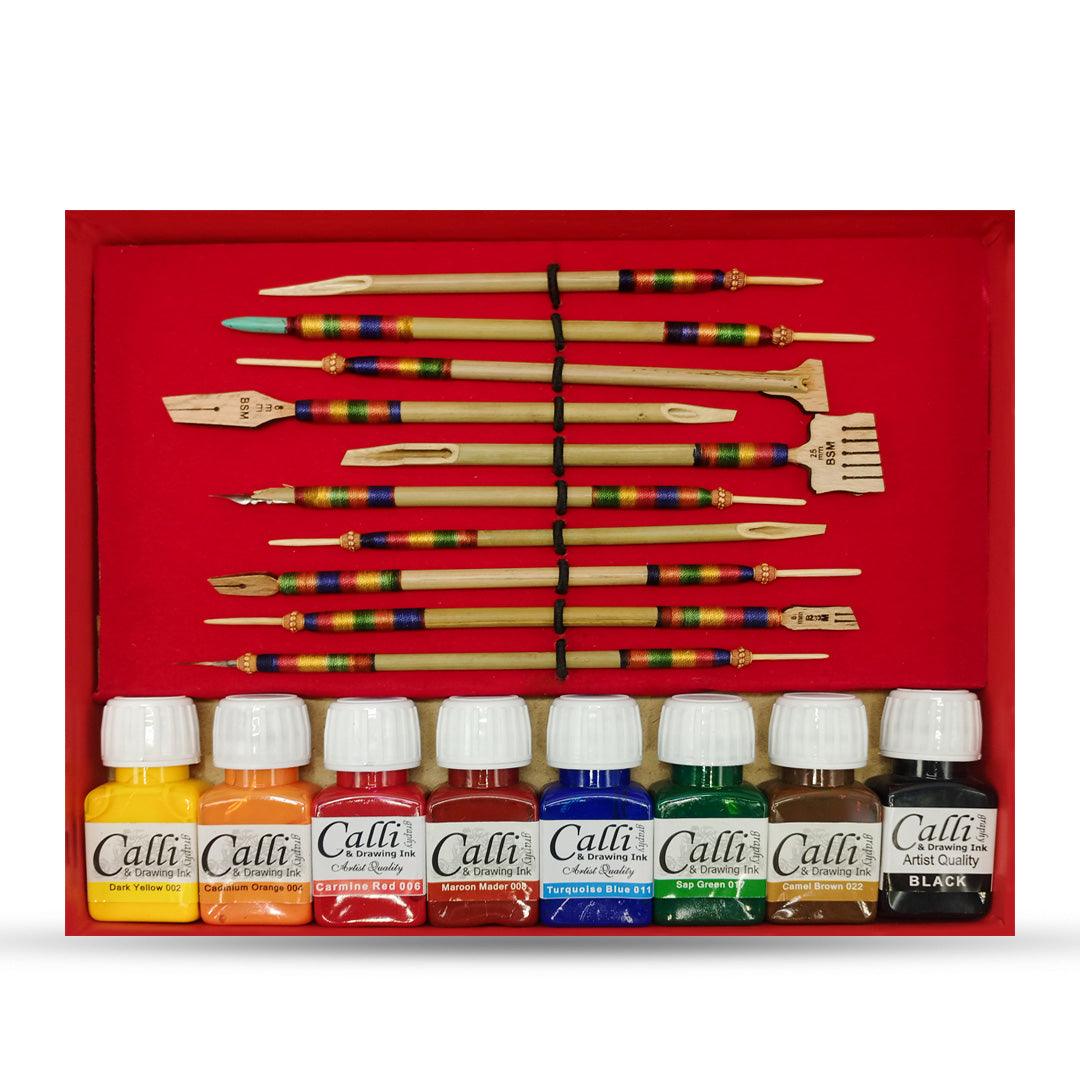 Calligraphy Qalam Sets With Inks