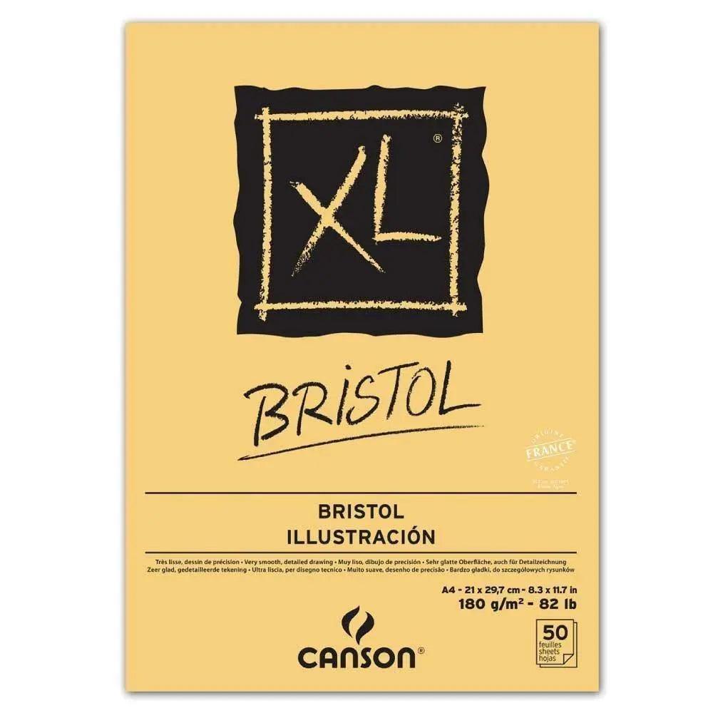 Canson Bristol Sketch Pad - A4, A3 50 Sheets