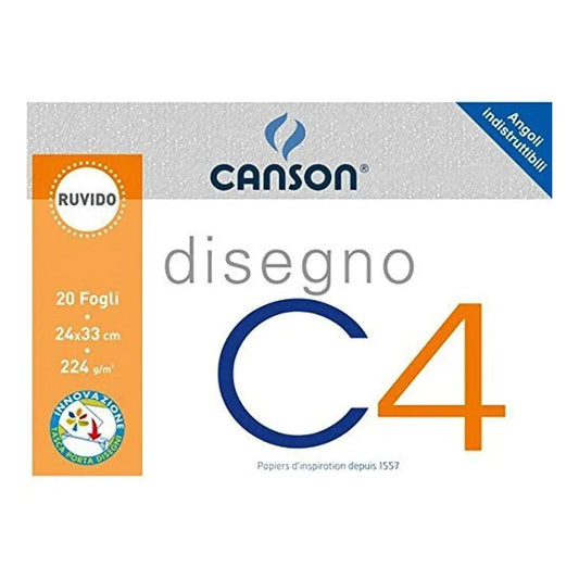 CANSON C4 – album da DISENO 24×33 cm
