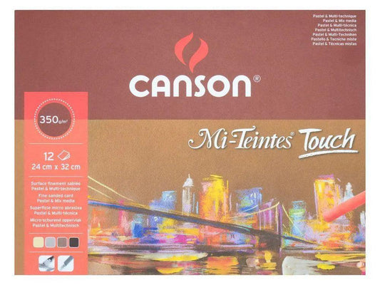 Canson MI-Teintes Touch Pastel Paper Pad 350gsm