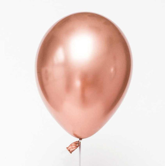 Chrome, Metallic, Shiny Latex Balloons 11″ Inch – Single color 10 Pcs