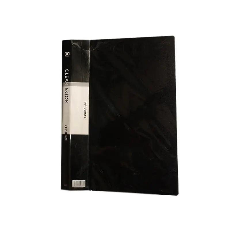 Clear Book Leagal FC Size File 80 Sheet Limit 80 Pockets