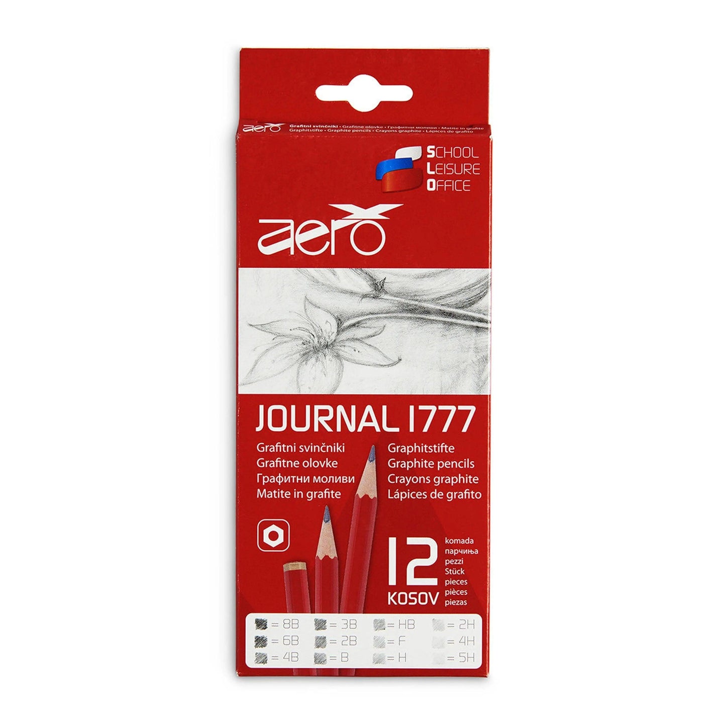 Cretacolor Aero Graphite Pencils Set Of 12 Pcs