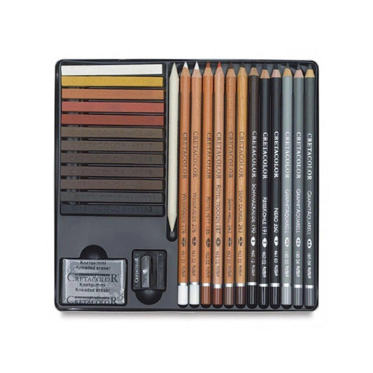 Cretacolor Creativo Drawing Set of 27 pcs