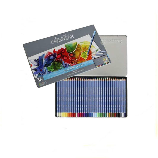 Cretacolor Marino Lightfast Watercolor Pencils Pack Of 36