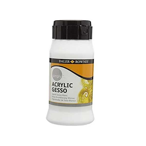 Daler - rowney Acrylic Gesso in 500ml