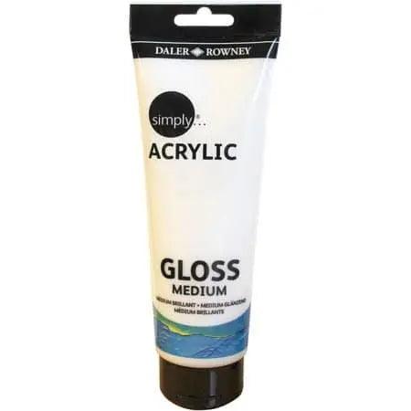 Daler - Rowney Acrylic Gloss Medium in 250ml tube