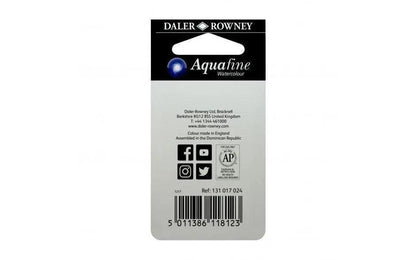 Daler Rowney Aquafine Watercolour Half Pan Pack Of 2 – Gold/Silver