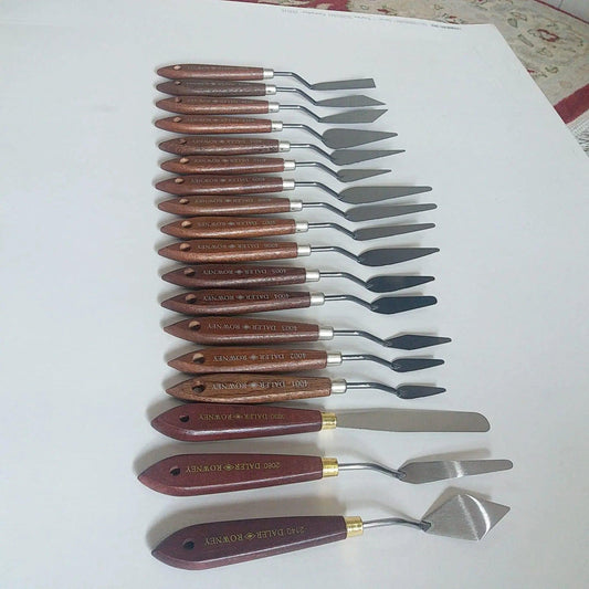 Daler Rowney Artist Palette Knives (14 Sizes) not a all set in 1065 every knife price mentioned below