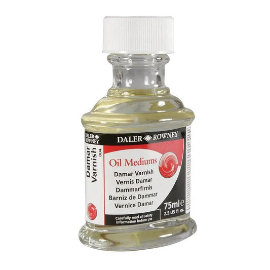 Daler Rowney Damar Varnish For Oil Colors In 75ml Bottle