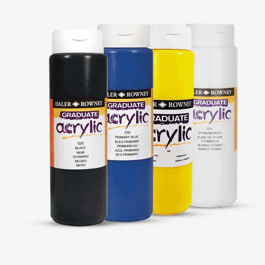Daler Rowney Graduate Acrylic Jar 500ml