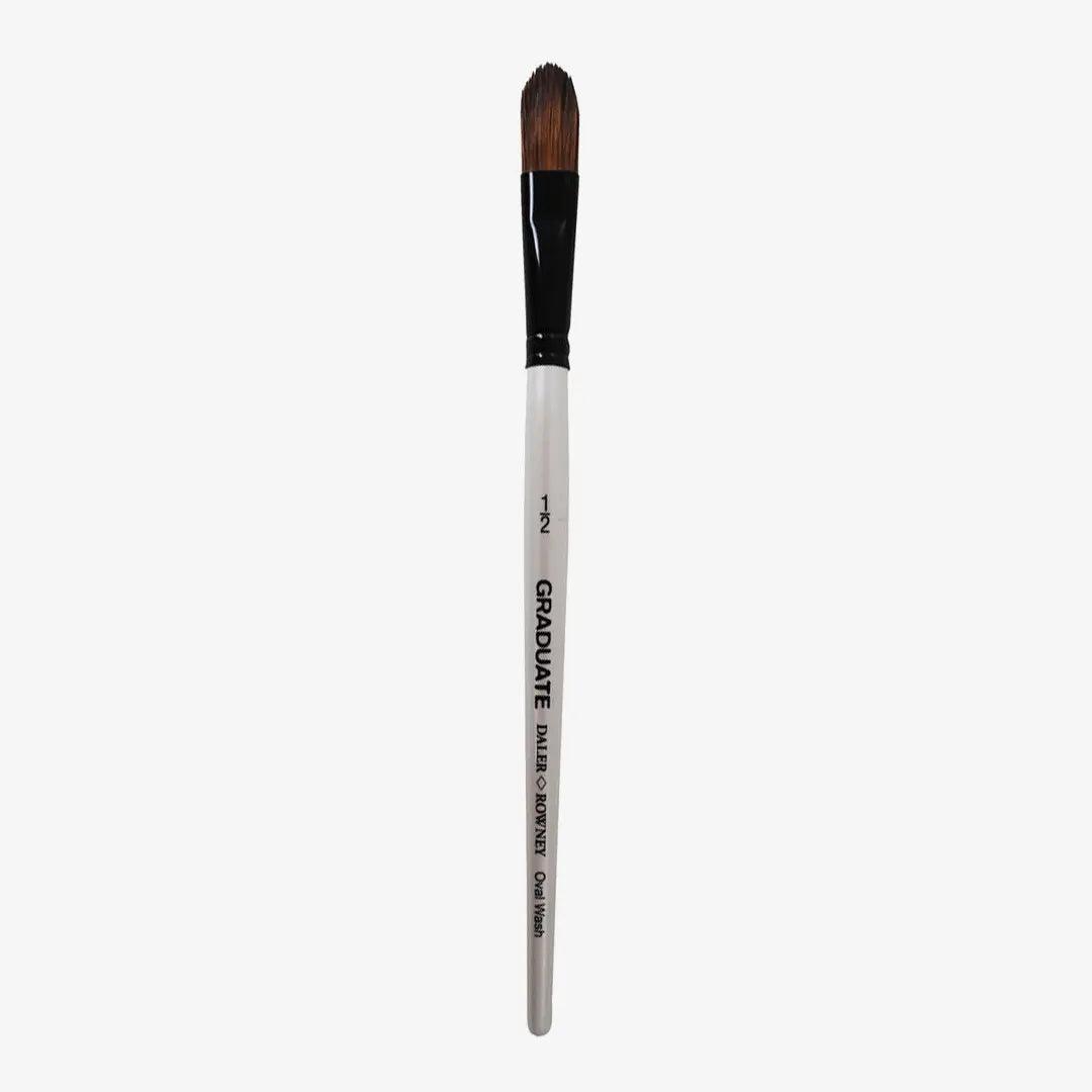 Daler Rowney Graduate Brush Synthetic Oval Wash