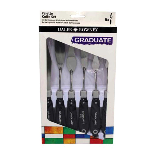 Daler Rowney Graduate Palette Knife Set Of 6