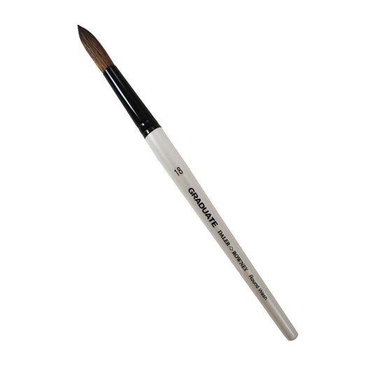 Daler Rowney Graduate Round Tip Brushes In Large Sizes No.18