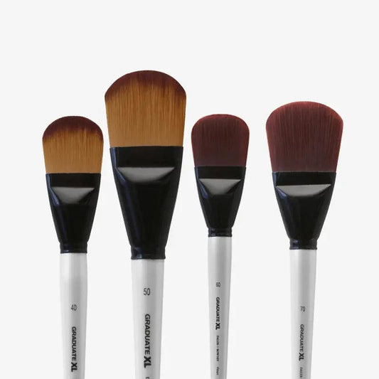 Daler Rowney Graduate XL Stiff Synthetic Filbert Brush