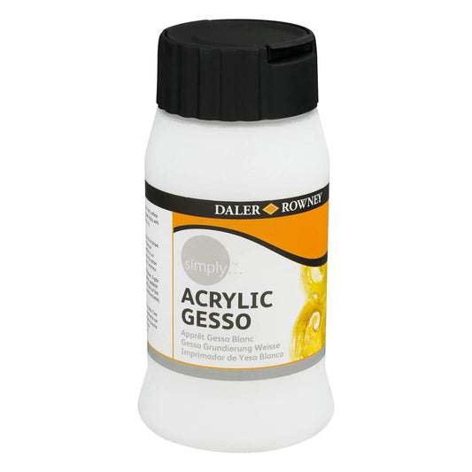 Daler rowney Simply Gesso in 500ml jar