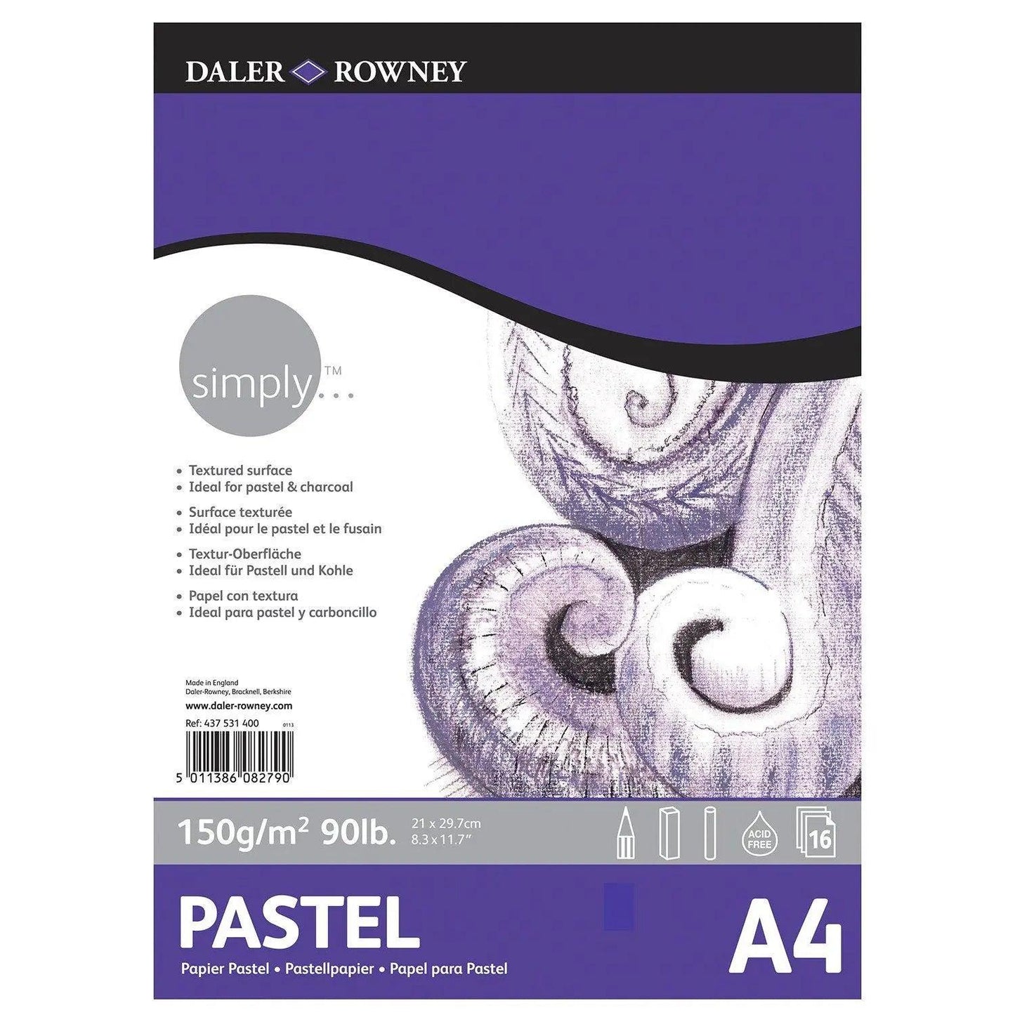 Daler Rowney Simply Pastel Pad