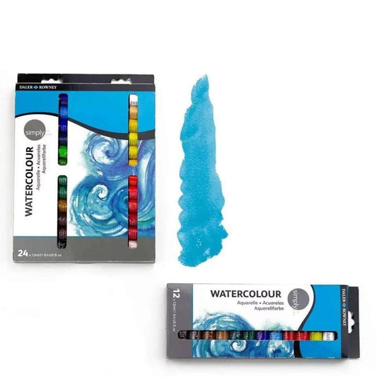 Daler Rowney Simply Transparent Watercolor Tubes Set