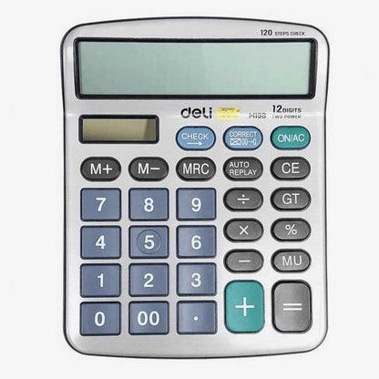 Deli 12-Digit Desk Calculator M19810